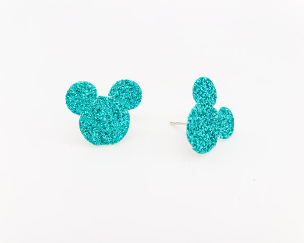 Mickey Head Stud Earrings