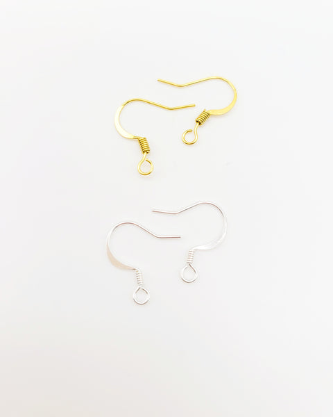 White and Gold Monstera Leaf Earrings