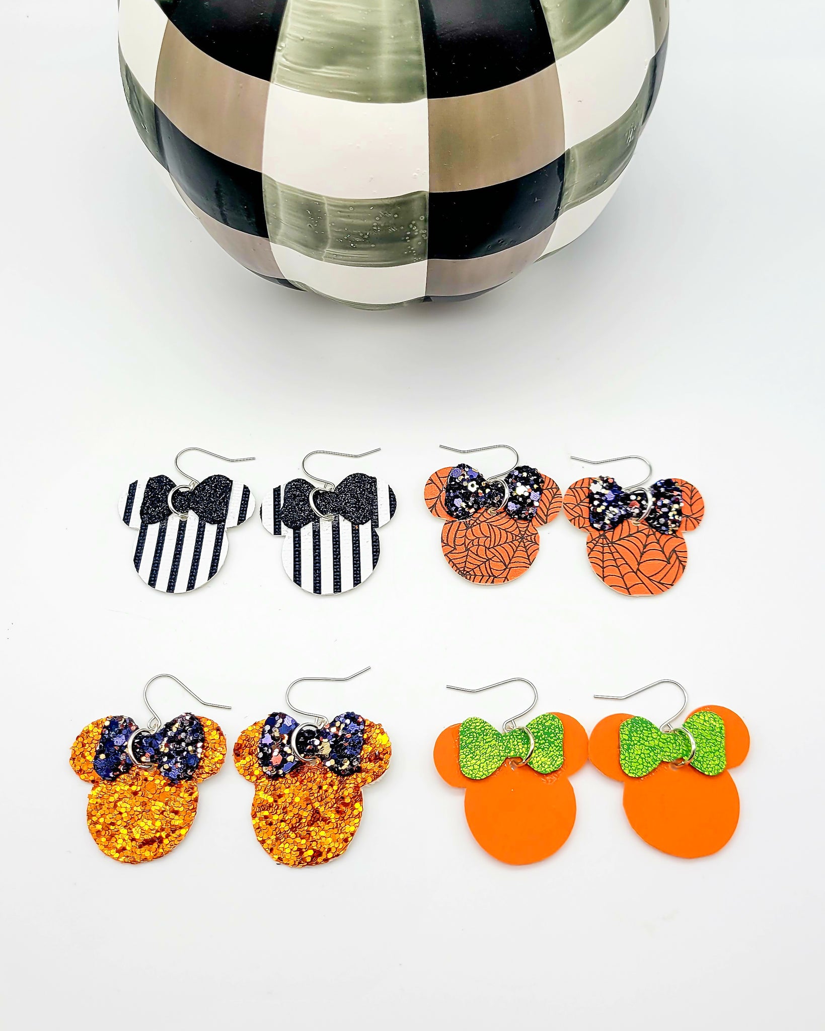 NEW! Halloween Minnie Earrings